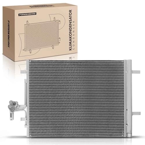 Image of Frankberg AC Condenser Compatible with Discovery Sport L550 2.0L 2.2L 2014-2022 Freelander 2 FA 2.0L-3.2L 2006-2014 S60 II 134 1.6L 2.0L 2011-2018 Replace# 31274157