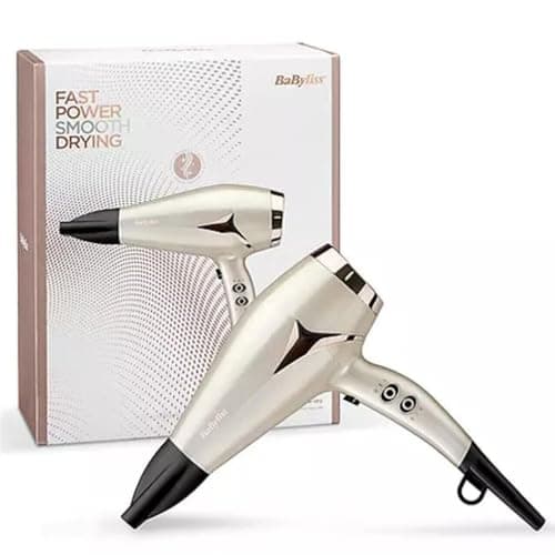 Image of BaByliss Pearl Shimmer Hair Dryer Powerful 2200W with 3 Heat & 2 Speed Settings 5562U