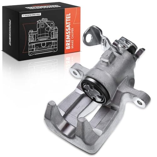 Image of Frankberg Brake Caliper Disc Brake Rear Right Aluminium Compatible with Clio III BR0/1 CR0/1 Clio III Grandtour KR0/1 Clio III Box SB SR Replace# 7701208362