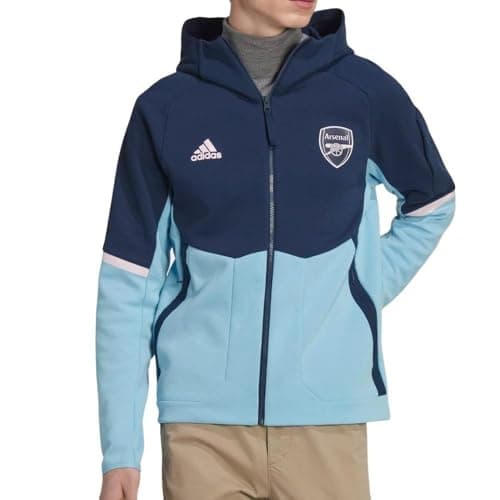 Image of Adidas Arsenal Men's Navy/Blue Jacket 2022/2023, Blue, XS