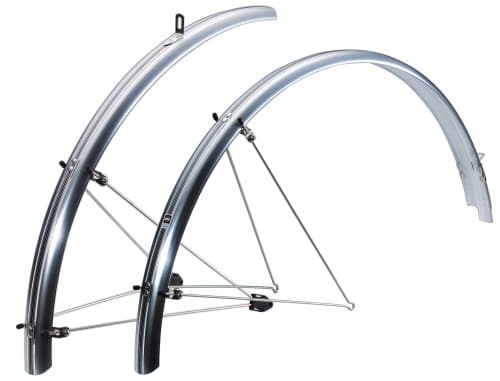 Image of SKS Chromoplastics Mudguard Set 700c P35 - Silver, 35mm/28"