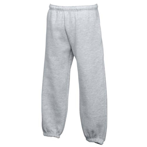 Image of Fruit of the Loom Kids Unisex Premium 70/30 Jog Pants/Jogging Bottoms (14-15) (Heather Grey)