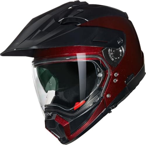 Image of Nolan N70-2X 06 Classico Nobile N-Com Motocross Helmet, red, S (56)