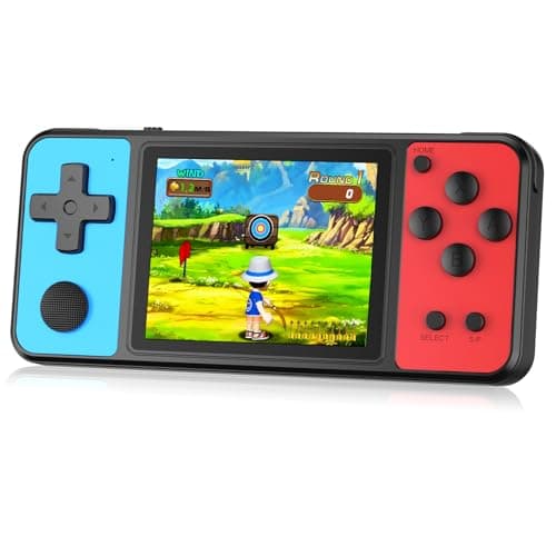 Image of ZHISHAN 32 Bit Handheld Games for Kids Built-in 139 Video Games,3.0" IPS Screen Rechargeable Portable Arcade Gaming Player,Electronic Toys for Boys Girls Birthday Xmas Gift
