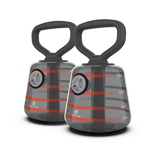 Image of New Image FITT Bell - Adjustable Kettle Bells - Water Filled - Exercise Weight Set - Great for Fitness, Core Training & Weight Lifting - Durable & Strong Design - Ultimate Core & Balance Home Workout