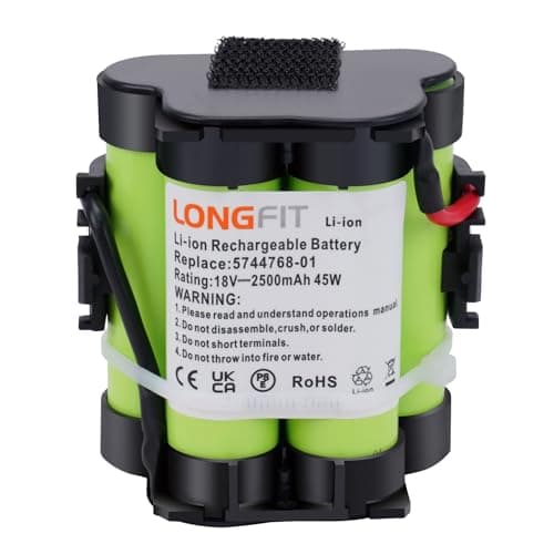 Image of Replacement Battery 18V 2.5Ah Compatible with Gardena R38Li, R40Li, R45Li, R50Li, R70Li, R80Li, Husqvarna Automower 105 305 308 308X, Flymo 1200R, McCulloch Rob R600 R800 0