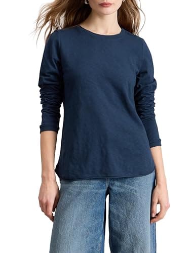 Image of White Stuff Women's Clara T-Shirt, Dark Navy, 12