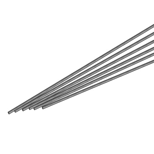 Image of sourcing map Carbon Fiber Rod, 2mm x 500mm for RC Plane DIY Tool Wing Tube Quadcopter Arm, Pack of 8