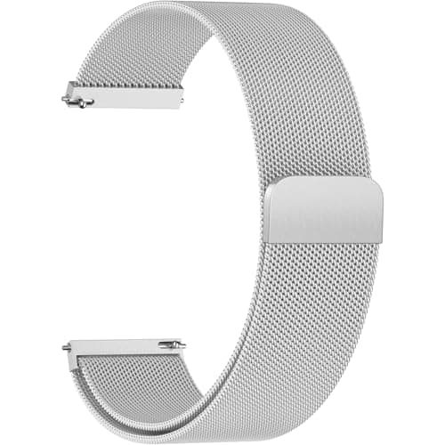 Image of Wepro Metal 22mm Watch Strap for Garmin Venu 3 2 Vivoactive 4 45mm forerunner 255 forerunner 265, for Samsung Galaxy Watch 3 45mm, Mesh Stainless Steel Smart Band for Men Women