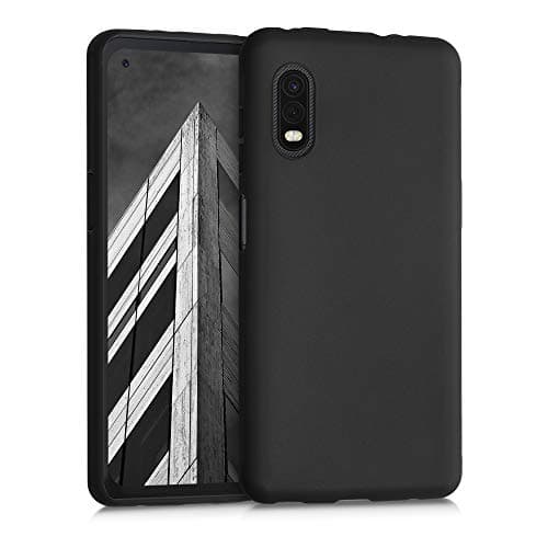 Image of kwmobile Case for Samsung Galaxy Xcover Pro Case - Soft Cover - Shockproof TPU Material - Wireless Charging - Black Matte