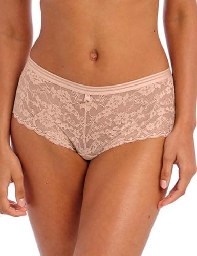 Image of Freya Women's Offbeat Short Brief Boy Panties, Natural Beige, L