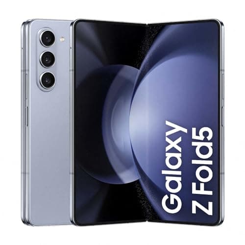 Image of Samsung F946B Galaxy Z Fold5 5G 256GB/12GB RAM Dual-SIM icy-blue (Renewed)