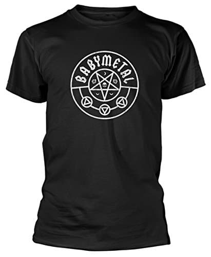 Image of Babymetal 'Pentagram' T-Shirt (Small) Black