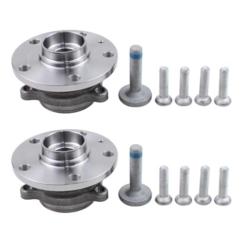 Image of Front or Rear Right and Left Hub Wheel Bearing Kit for Au-di A1 A3 Q3 TT Sea-t Alhambra Altea Leon Toledo Sko-da Oc-tavia Superb Yeti V-W Caddy Golf Je-tta Pa-ssat Sci-rocco Sha-ran Ti-guan Tou-ran