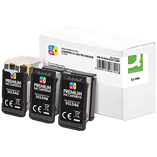 Image of Q-Connect Remanufactured Ink For Canon CL546CMY Tri-Colour CMY