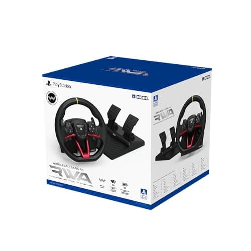 Image of HORI Wireless Racing Wheel APEX for PlayStation 5, PlayStation 4, and PC - Officially Licensed by Sony