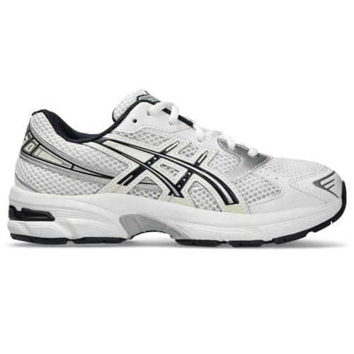 Image of ASICS Boys Gel-1130 Gs Sneaker, White Midnight, 5 UK