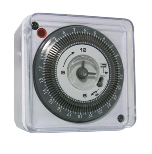 Image of Lowenergie 16A Duty Mechanical Time switch Light Segmental Timer, hydroponics grow lighting