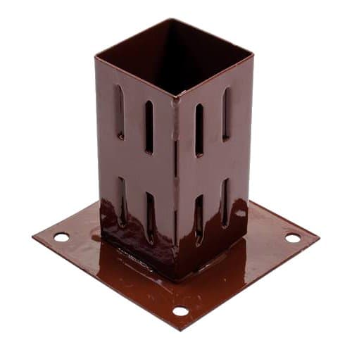 Image of EASY GRIP POST SHOE 75 x 75 MM FENCING GARDEN FENCE BUILDING U339