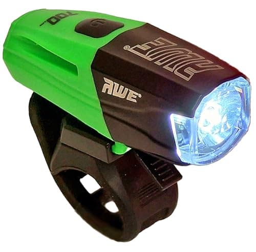 Image of AWE® AWE700™ 700 Lumens EXTREMELY BRIGHT 1 x AWE Front LED USB Rechargeable Bicycle Front Light.Visibility 1km+ IPX4 Waterproof *SEE 360 VIDEO*