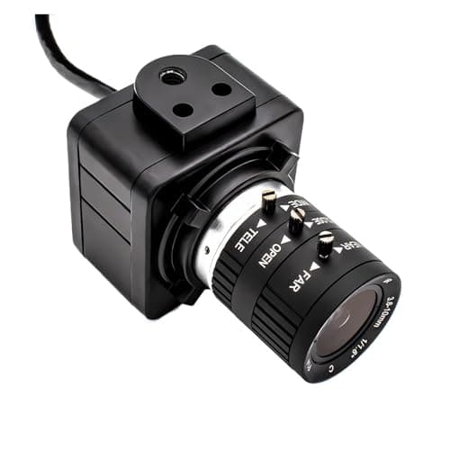 Image of BQHHWTZ 4K POE 48V MINI IP Camera HD Security High Definition Surveillance Support Metal Box 3 10mm Varifocal Webcam