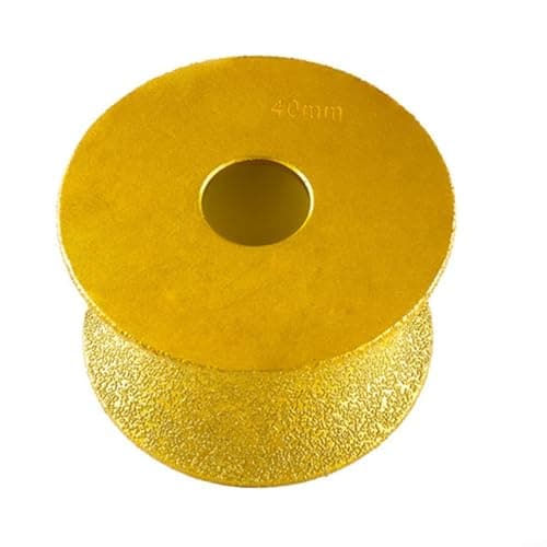 Image of EffiFish 3 Inch Profile Grinding Wheel, 30-40mm Bullnose Edge Abrasive Disc for Tile Quartz Stone(40mm)