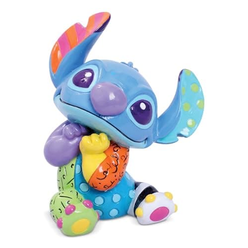 Image of Enesco Romero Britto Stitch Mini Figurine