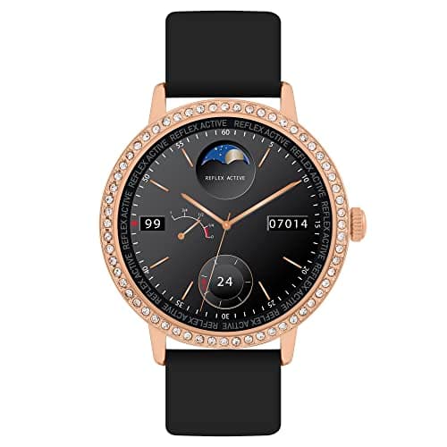 Image of Reflex Active Series 7 Smart Watch With Colour Touch Screen & Stone Set Case with Up To 7 Day Battery Life (Renewed)