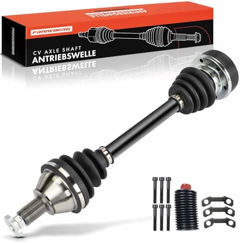 Image of Frankberg Joint Kit Drive Shaft CV Joint Kit Front Axle Left Compatible with Polo 9A 9N Cordoba 6L2 Ibiza III 6L1 Fabia I 6Y2 Fabia II 542 Replace# 6Q0407271DJ