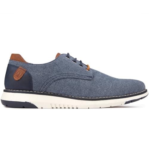 Image of Hush Puppies Male Bruce Lace Up Shoe, Navy, 10