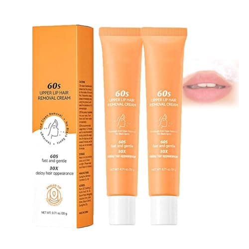 Image of Barebliss Facial Hair Removal Cream, Upper Lip Hair Remover Cream, 60s Convenient Depilatory Serum, For Face, Upper Lip, Chin, For All Skin Types (2)