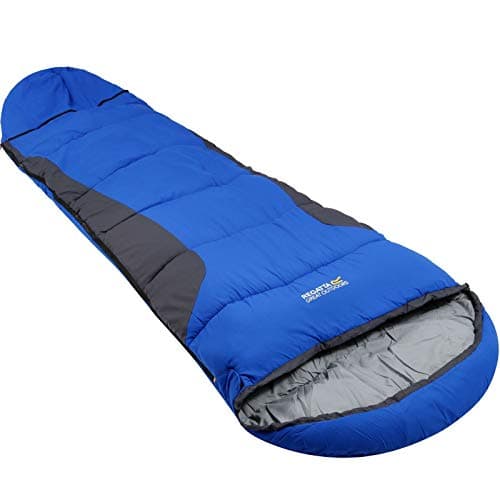Image of Regatta Unisex Kids Hilo Boost Expandable Sleeping Bag - Oxford Blue Ebony