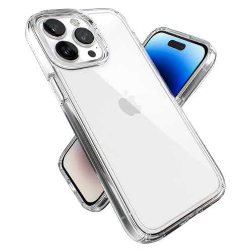 Image of Speck Products Gemshell iPhone 14 Pro Max Case, Clear/Clear