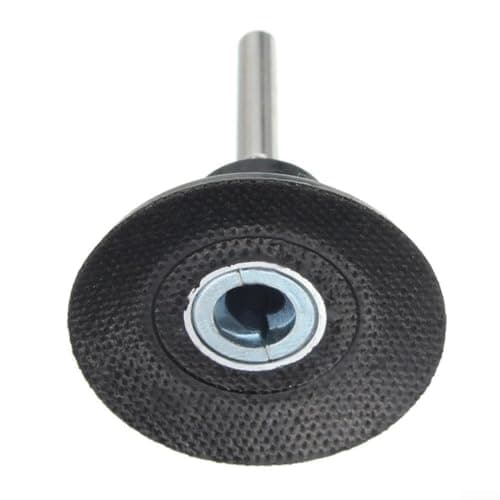 Image of for Gdfnmogo Sanding Disc Pad Holder with 1/4 Inch Shank Heavy Duty Rubber Pad and Aluminium Core Compatible with 1/2/3 Inch Roloc Abrasive Discs for Grinder and Drill(75mm)