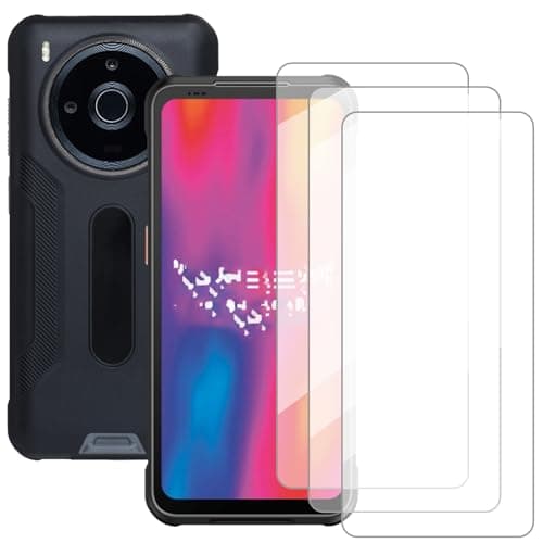 Image of Damolong Screen Protector Compatible with JCB Toughphone MAX Pro P20(6.6 Inch) [3 Pack] Glass Screen Protector Suitable for JCB Toughphone MAX Pro P20, Tempered Glass Protective Film