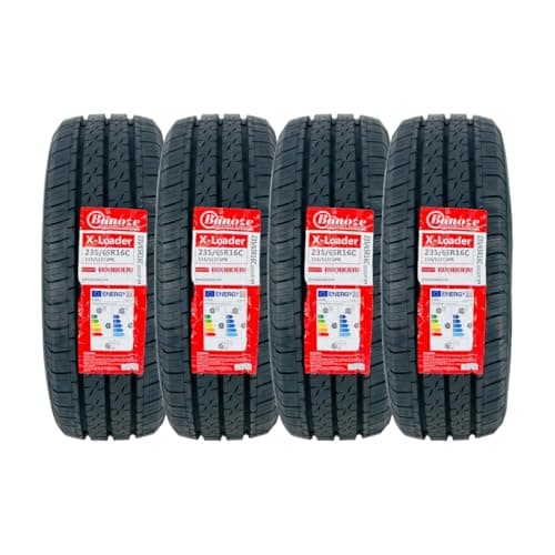 Image of BANOZE X-Loader 235/65R16C 115/113T 8PR Commercial Tyre – Heavy Duty Van/Truck/SUV Tyres – High Load Capacity, 8-Ply Reinforced – 235 65 R16 C (4)