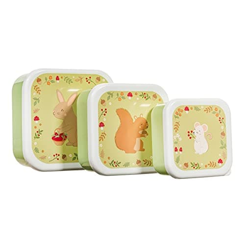 Image of Sass & Belle Garden Friends Lunch Boxes - Set of 3