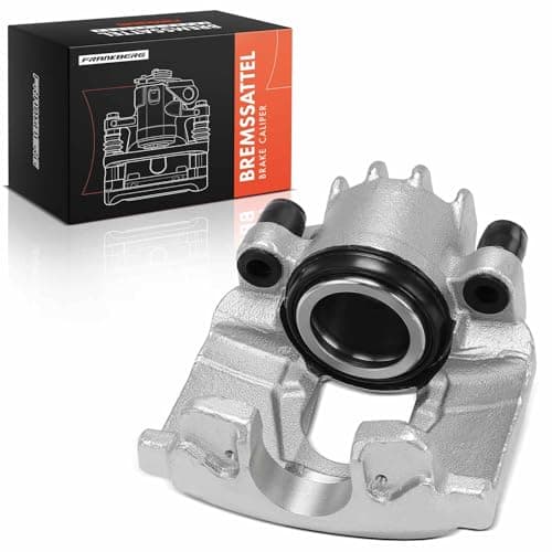 Image of Frankberg Brake Caliper Disc Brake Front Left Compatible with C5 III RD C5 III Break RW 407 6D 407 6C 407 SW 6D 6E Replace# 344172