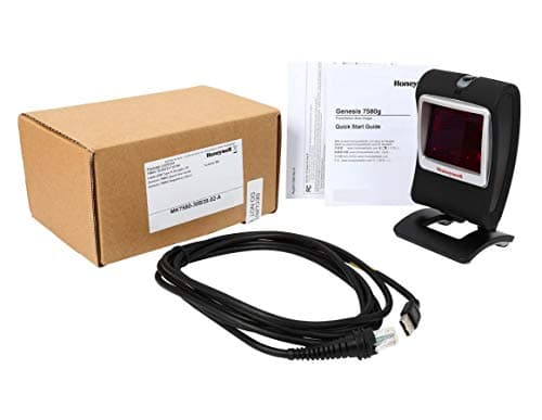 Image of Honeywell 2D Barcode-Scanner Genesis 7580 G Imager silver, black Desktop-Scanner (Stationär) USB