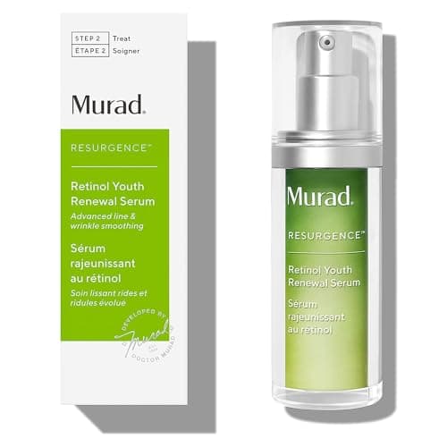 Image of Murad Retinol Youth Renewal Serum 30ml - Fast-Acting Retinol Serum for Face - Reduces Wrinkles, Firms & Smooths Skin - Gentle Nightly Use - Improves Lines & Skin Texture - Premium Skincare