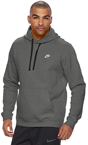 Image of Nike M NSW HOODIE PO FLC CLUB - Sweatshirt for Men, Size XL, Colour Grey