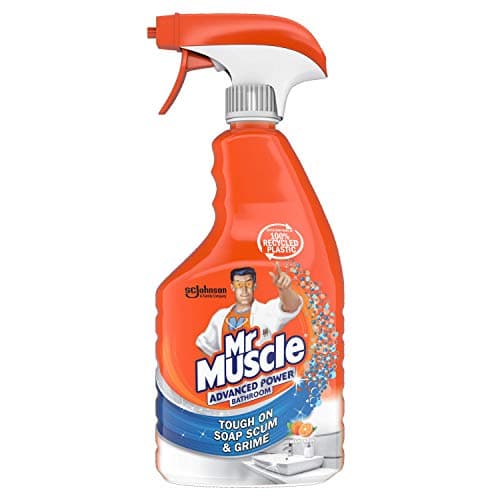 Image of Mr Muscle Bathroom Cleaner, Advanced Power Bathroom Spray, 750ml