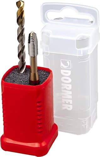 Image of Dormer Set E002 Taps and A002 Drill bits with 118 Degree Tin Tipped Split Point, Tap Size M3