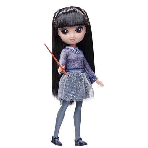 Image of Wizarding World, Cho Chang Collectible 8 inch Doll in Harry Potter Hogwarts Ravenclaw Uniform with Accessories Kids Toys for Girls and Boys Ages 5 and up
