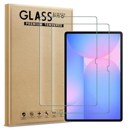 Image of AOKUMA Tempered Glass For Samsung Galaxy S10 FE + / PLUS Screen Protector, 2 Pack Screen Protector,9H Hardness,Anti-Scratch,Anti-Fingerprint,Bubble-Free,HD Clear,Premium Protective Film Case Friendly