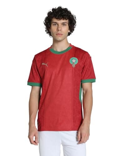 Image of Morocco Home Men's Shirt, red, XS