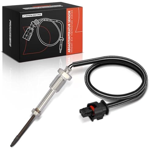 Image of Frankberg Exhaust Gas Temperature Sensor EGT Sensor Compatible with 1 Series F20 1 Series F21 2 Coupe F22 F87 3 Series F30 F80 4 Coupe F32 F82 5 Series F10 7 Series G11 G12 X3 F25 Replace# 13628589814