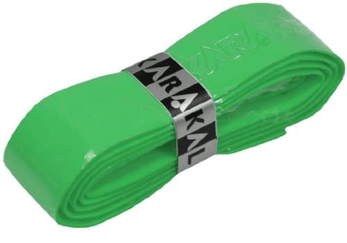 Image of Karakal - PU Super Grip - Self-Adhesive Grip Tape for Badminton, Squash, Tennis, Hockey Stick or Ice Hockey Stick – Pack of 5 or 24 – Assorted Colours, Racket handle, Green, Grip 1