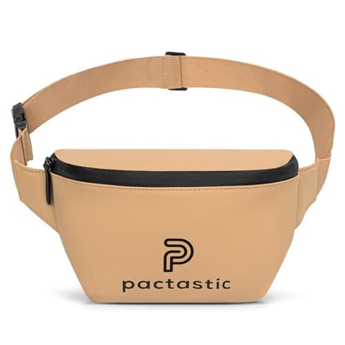Image of Pactastic Belt Bag, beige, M, Neck pouch