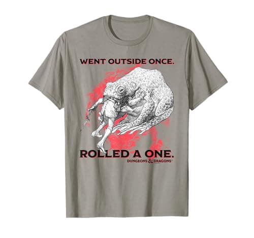Image of Dungeons & Dragons Went Outside Once T-Shirt